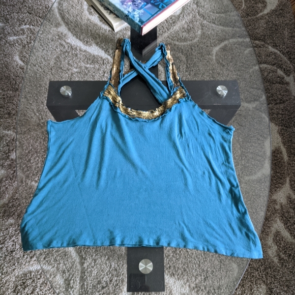 Jasmine by KC sequined tank top - Picture 3 of 6